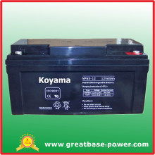 Maintenance Free Lead Acid Battery for Power Tools 65ah 12V